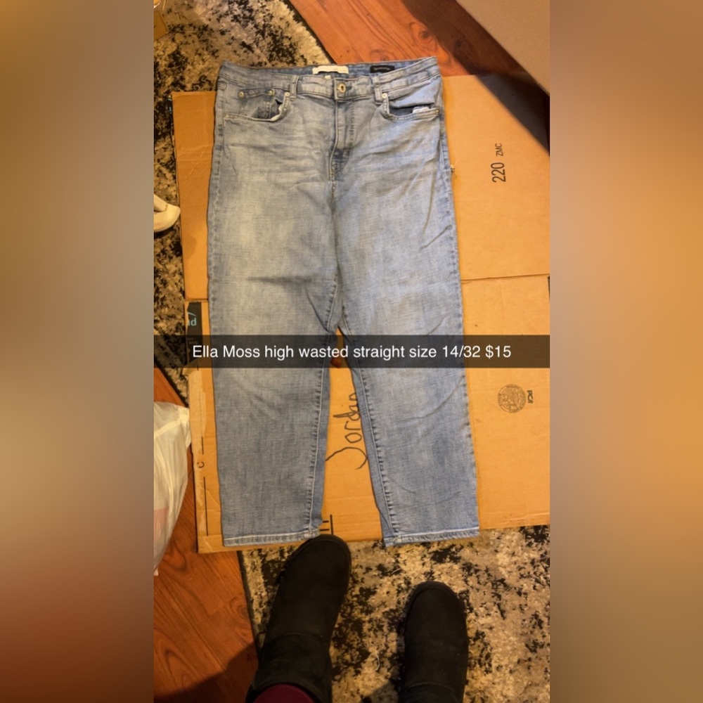 Ella Moss size 14/32 Straight fit jeans